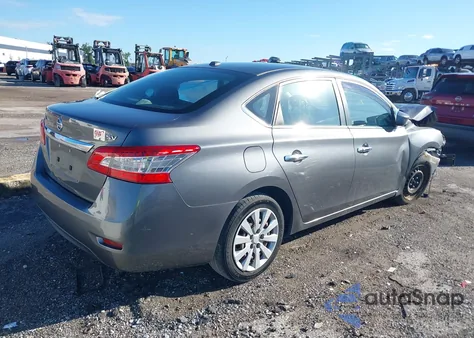 2015 Nissan Sentra Sv from USA, damaged, VIN 3N1AB7AP7FL642247